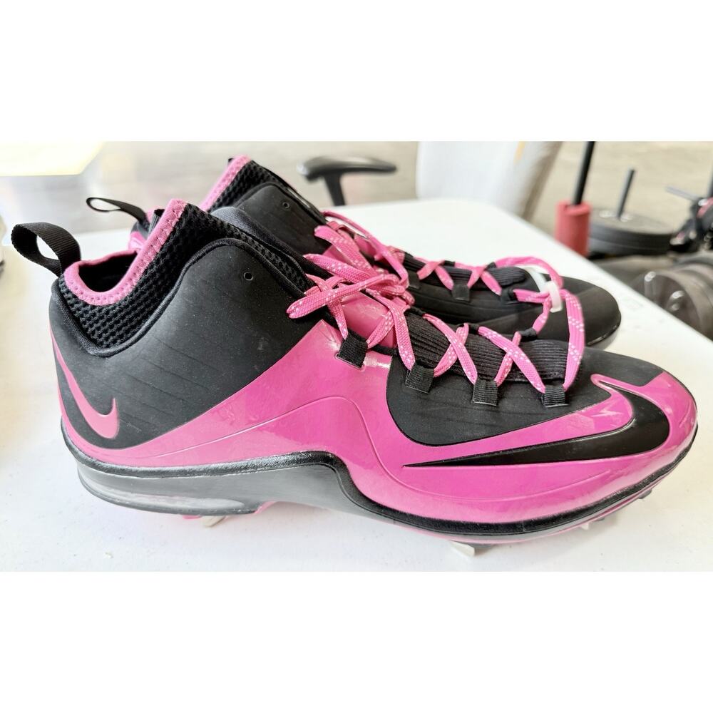 NEW Nike Air Max MVP Elite 2 3/4 Metal Size 16 Pink & Black Mother’s Day Edition